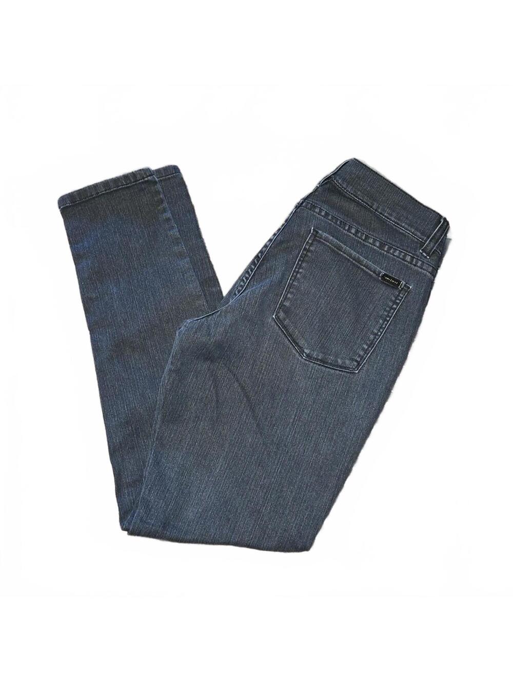 White House Black Market Black Noir Skinny Leg Jeans Size Small